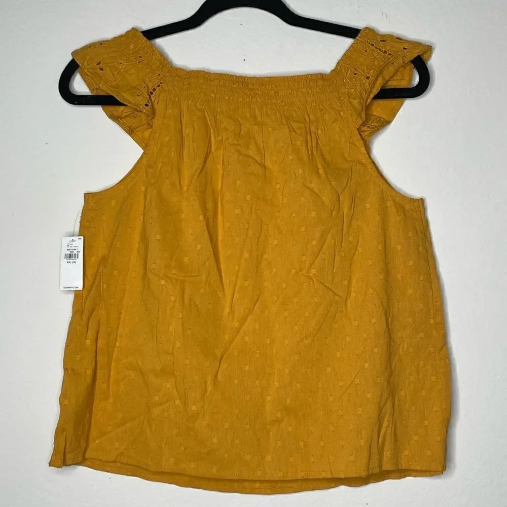 Gold Old Navy Top